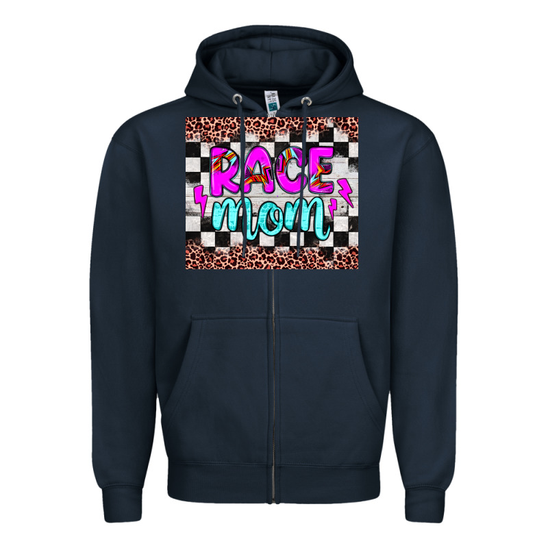 Race Mom Zipper Hoodie by JahusDesignShop | Teevron