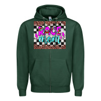 Sports Green race mom Zipper Hoodie - JahusDesignShop