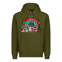 Army Green gigi Premium Hoodie - SublimationCraftShop