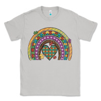 Moon Dust autism awareness heart leopard rainbow Classic Tee - Artiststas