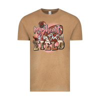 Vintage Camel my heart is on that field Vintage Tee - FaDigitalArtStudio