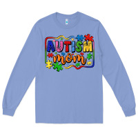 Colony Blue autism mom Long Sleeve Tee - LillyAllenDesigns