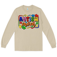 Mushroom autism mom Long Sleeve Tee - LillyAllenDesigns