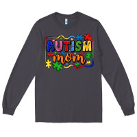Smoke autism mom Long Sleeve Tee - LillyAllenDesigns