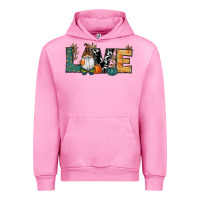 Fuchsia Pink Fall Love Gnome Urban Hoodie - RanaPortraitStore