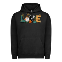 Pigment Black Fall Love Gnome Urban Hoodie - RanaPortraitStore