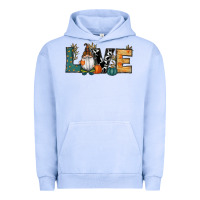 Pigment Grape Ice Fall Love Gnome Urban Hoodie - RanaPortraitStore
