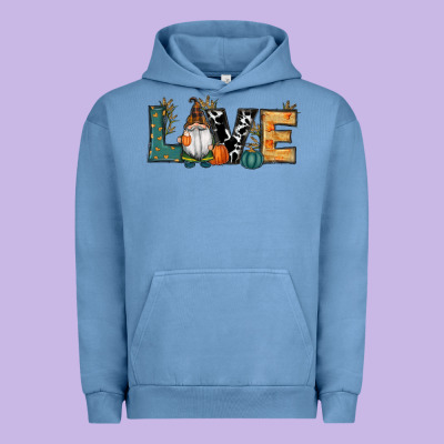 Fall Love Gnome Urban Hoodie Designed By Ranaportraitstore