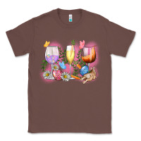 Easter Wine Glasses  Easter Day Classic Tee | Teevron