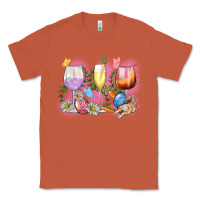 Copper Easter wine glasses  Easter Day Classic Tee - CowGirlArtShop