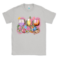 Moon Dust Easter wine glasses  Easter Day Classic Tee - CowGirlArtShop