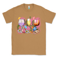 Toasted Coconut Easter wine glasses  Easter Day Classic Tee - CowGirlArtShop