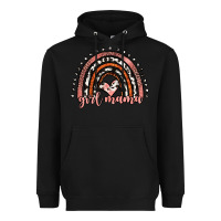 Black girl mama western leopard rainbow Heavyweight Hoodie - JahusDesignShop