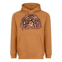 Meerkat girl mama western leopard rainbow Heavyweight Hoodie - JahusDesignShop
