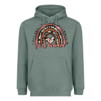 Sage girl mama western leopard rainbow Heavyweight Hoodie - JahusDesignShop