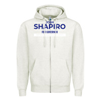 Oatmeal Heather josh shapiro for governor Zipper Hoodie - maiPhamDesign