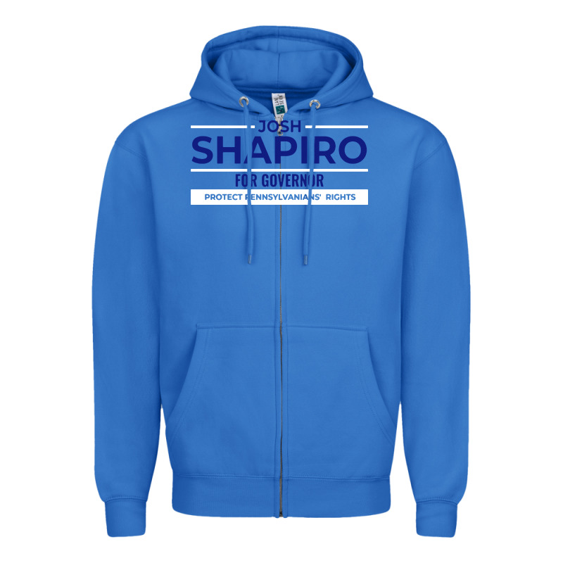 Josh Shapiro For Governor Zipper Hoodie by maiPhamDesign | Teevron