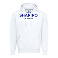 White josh shapiro for governor Zipper Hoodie - maiPhamDesign