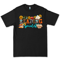 Black reading specialist olivia Premium Tee - OliviaCreatesArt