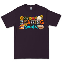 Plum reading specialist olivia Premium Tee - OliviaCreatesArt