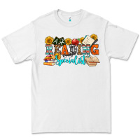 White reading specialist olivia Premium Tee - OliviaCreatesArt