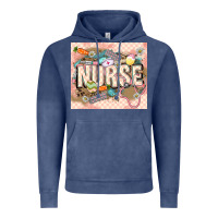 Vintage Denim Easter Nurse Vintage Hoodie - LillyAllenDesigns