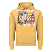 Vintage Mustard Easter Nurse Vintage Hoodie - LillyAllenDesigns
