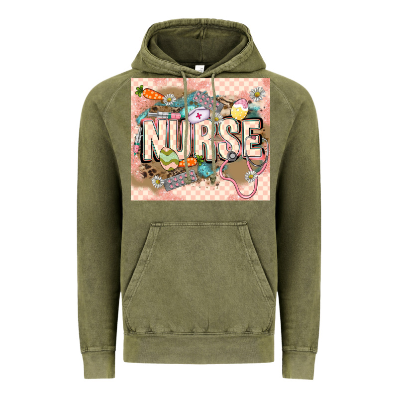 Easter Nurse Vintage Hoodie by LillyAllenDesigns | Teevron