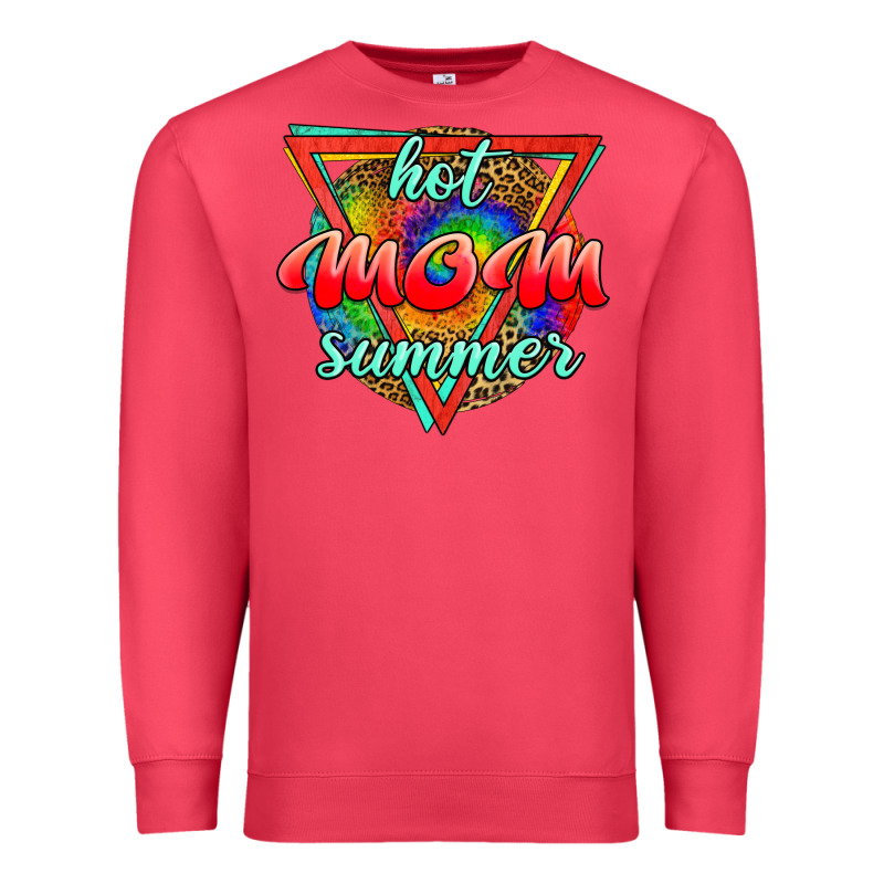 Hot Mom Summer Premium Sweatshirt by JahusDesignShop | Teevron