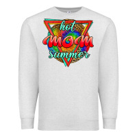 Oatmeal Heather hot mom summer Premium Sweatshirt - JahusDesignShop