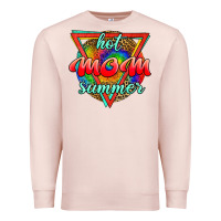 Pale Pink hot mom summer Premium Sweatshirt - JahusDesignShop