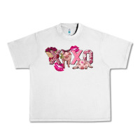 Lunar Rock Valentine's Day Pig Xoxo Urban Heavy Tee - FaDigitalArtStudio