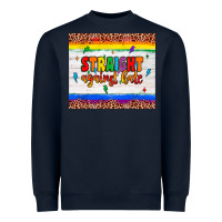Navy straight against hate tumbler Heavyweight Sweatshirt - JahusDesignShop