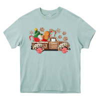 Arona christmas gingerbread truck Heavy Core Tee - CowGirlArtShop