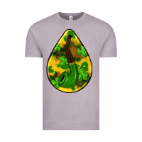 Vintage Zinc st.patrick's teardrop earrings Vintage Tee - FaDigitalArtStudio