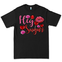 Black hey sugar with lips and candies olivia Premium Tee - OliviaCreatesArt