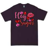 Plum hey sugar with lips and candies olivia Premium Tee - OliviaCreatesArt