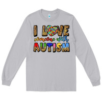 Moon Dust i love someone with autism Long Sleeve Tee - LillyAllenDesigns