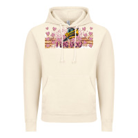 Vintage Artic I Dig You Valentine 16oz Vintage Hoodie - CowhideDigitalArt