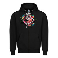 Black race lip Zipper Hoodie - JahusDesignShop