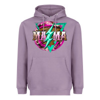 Lavender mama life and thunderbolt Heavyweight Hoodie - JahusDesignShop