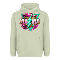 Matcha mama life and thunderbolt Heavyweight Hoodie - JahusDesignShop