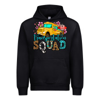 Black transportation squad school bus Urban Hoodie - Jasminsmagicworld