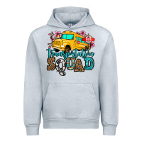 Heather Grey transportation squad school bus Urban Hoodie - Jasminsmagicworld