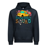Navy transportation squad school bus Urban Hoodie - Jasminsmagicworld