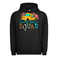 Pigment Black transportation squad school bus Urban Hoodie - Jasminsmagicworld