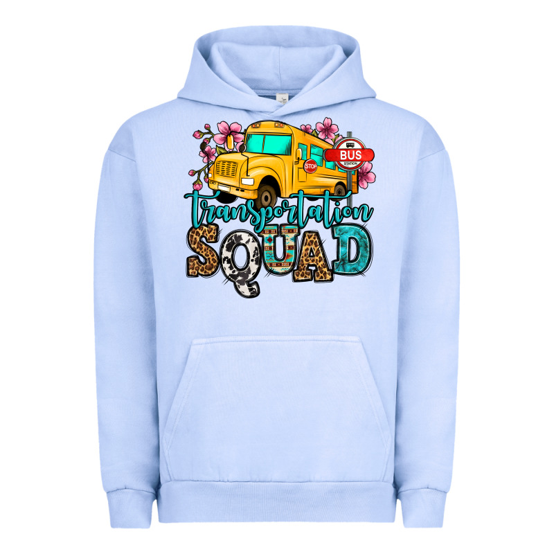 Transportation Squad School Bus Urban Hoodie by Jasminsmagicworld | Teevron