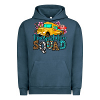 Pigment Midnight Navy transportation squad school bus Urban Hoodie - Jasminsmagicworld