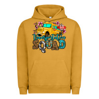 Pigment Peanut Butter transportation squad school bus Urban Hoodie - Jasminsmagicworld