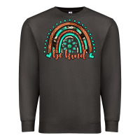 Smoke be kind western turquoise rainbow Premium Sweatshirt - JahusDesignShop